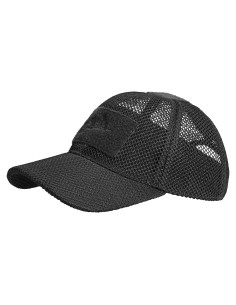 Gorra de Malla Ajustable Helikon-Tex Negra para Hombre