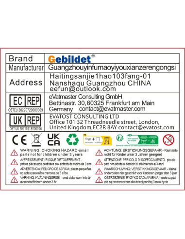 Interruptor de Botón de Presión Gebildet 19mm IP65 Acero Inoxidable