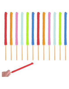 Plumero Pequeño Microfibra Piriuuo 12 Pcs 26.5 cm Multicolor