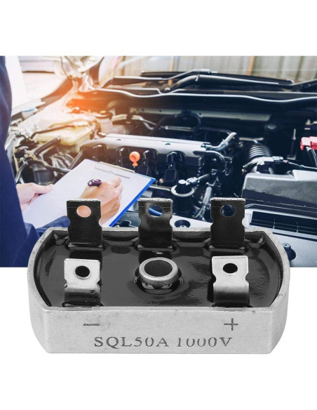 4 Piezas Rectificador Puente Trifásico SQL50A 1000V Hyuduo