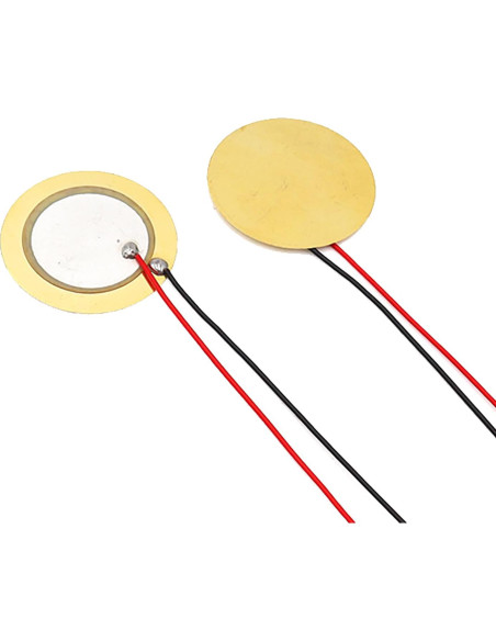 20 Sensores Piezoeléctricos RLECS 20mm con Cable 50mm