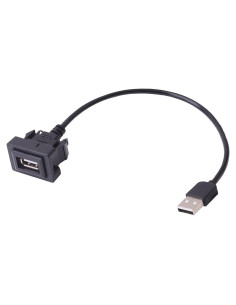 Adaptador USB de Extensión para Tablero OCESTORE 35mm Compatible con Camry RAV4 Corolla