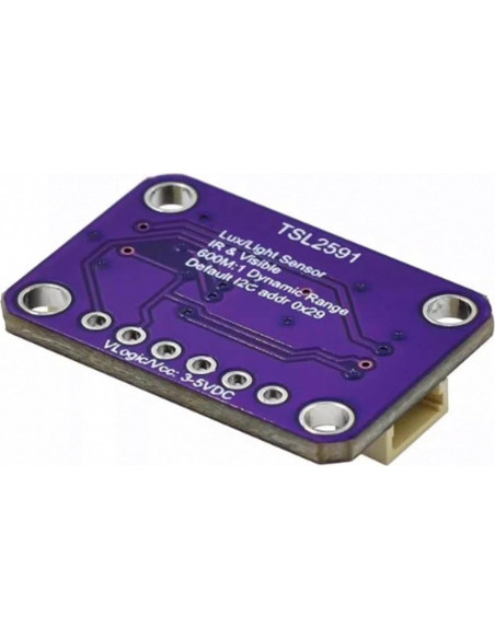 Sensor de Luz Digital TSL2591 PAMEENCOS I2C 3.3-5V