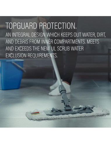 Caja de Piso Dual Wiremold 863DPCOM con Toma 15A y RJ45