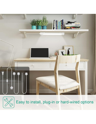 Luz LED Bajo Gabinete KUKUMAO 43cm 1700LM IP66 5000K