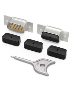 20 Piezas Bloqueador de Conector DB9 WXZRLIU para Puerto Serial