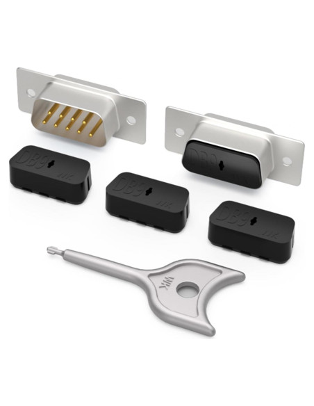 20 Piezas Bloqueador de Conector DB9 WXZRLIU para Puerto Serial