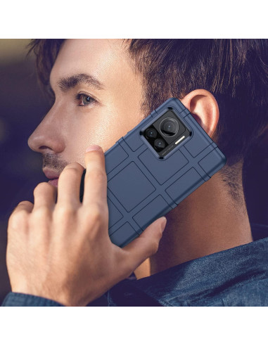 Funda Ajustada Motorola Moto Edge 30 Ultra/X30 Pro Azul