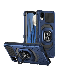 Funda TJS para Alcatel TCL 30 Z T602DL Azul con Soporte