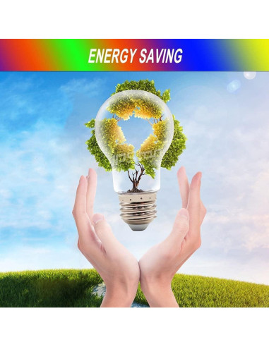 Luces de Cadena LED RGB Auroraworld 10.67M con Control Remoto