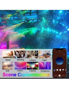 Luz Empotrada LED Inteligente YGS-Tech 8.38cm RGB WiFi 5W 2