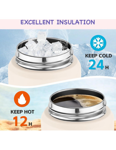 Botella de Agua Aislada Kerilyn 0.35L Set de 2 Niños