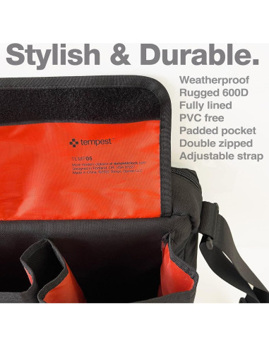 Tablero de Ajedrez Portátil Tempest MagSplit de Madera 49.5cm