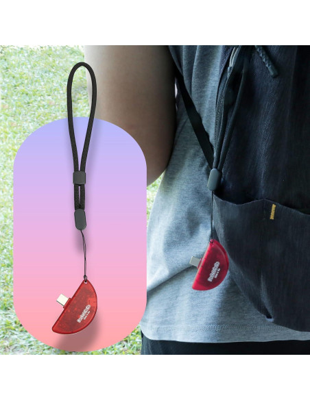 Pocket GoGo Capturador Automático Brook USB-C Rojo