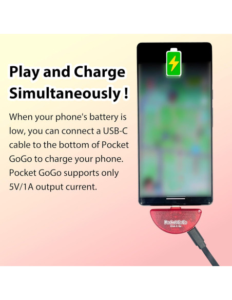 Pocket GoGo Capturador Automático Brook USB-C Rojo