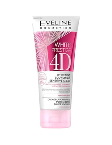 Crema Blanqueadora 4D Eveline 100 ml para Áreas Sensibles