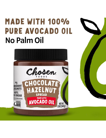 Crema de Chocolate y Avellanas Elegido Alimentos 340 g Vegana