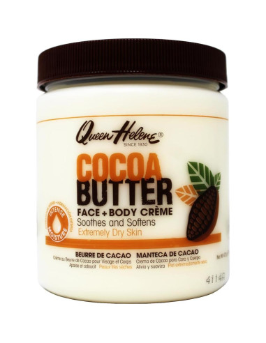 Kit Hidratante Queen Helene: Crema 425 g + Bálsamo Labial 28 g