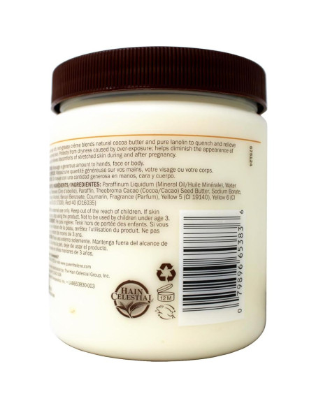 Kit Hidratante Queen Helene: Crema 425 g + Bálsamo Labial 28 g