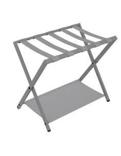 Soporte Plegable para Equipaje Hzuaneri 154 lb Greige