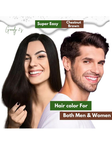 Champú para Teñir Cabello Goody2's 500ml Castaño Claro 10 Minutos