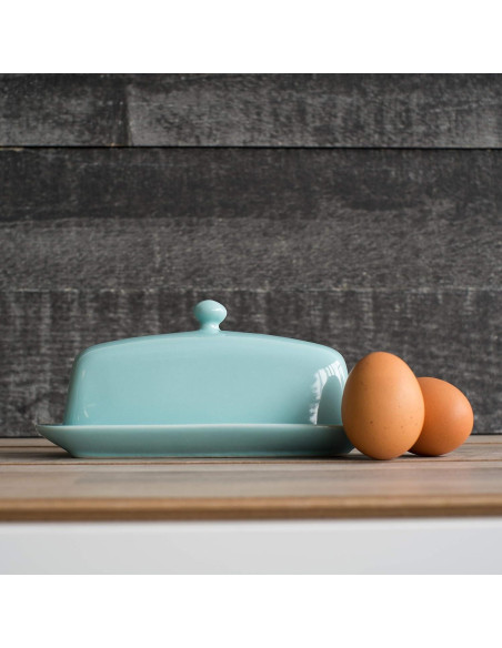 Plato de Mantequilla Rectangular Ahora Diseños Cerámica 20.3x11.4cm