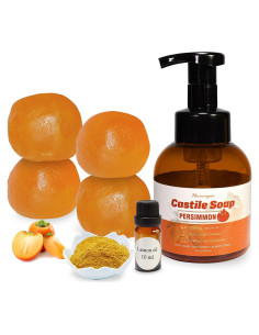 Base de Jabón Líquido de Castilla Hoveimpee 1200 ml con Persimón