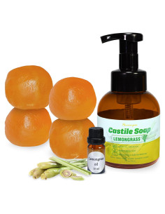 Base Líquida Jabón de Castilla Hoveimpee 1200 ml Hierba Limón