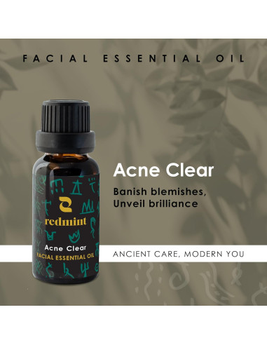 Aceite Esencial Facial Clear Acne Redmint 20ml - Natural y Orgánico