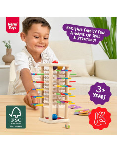 Juego de Mesa de Madera Nene Toys BALLFALL - 3 a 9 Años 2