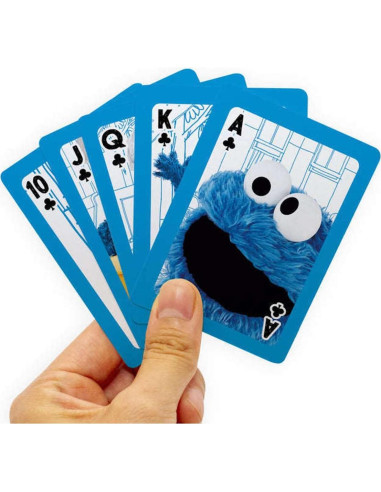 Baraja de Juego Cookie Monster Aquarius - Tamaño Póker