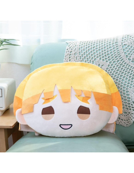 Cojín Interior Zenitsu Agatsuma SEGA Kimetsu no Yaiba 20 cm