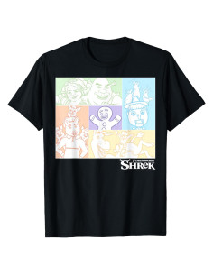 Camiseta de caja pastel Shrek para hombres - Ropa oficial