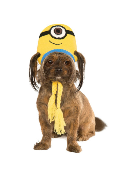 Gorro de Disfraz para Perros Rubie's Minion Stuart Pequeño