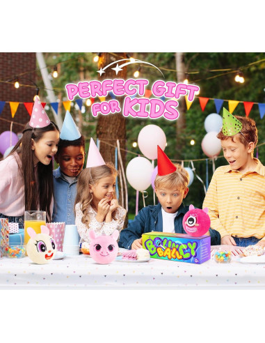 ZOOJOY 3 Pelotas de Felpa Rebotadoras para Niños 7.62 cm