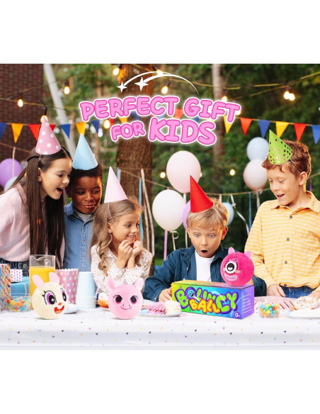 ZOOJOY 3 Pelotas de Felpa Rebotadoras para Niños 7.62 cm