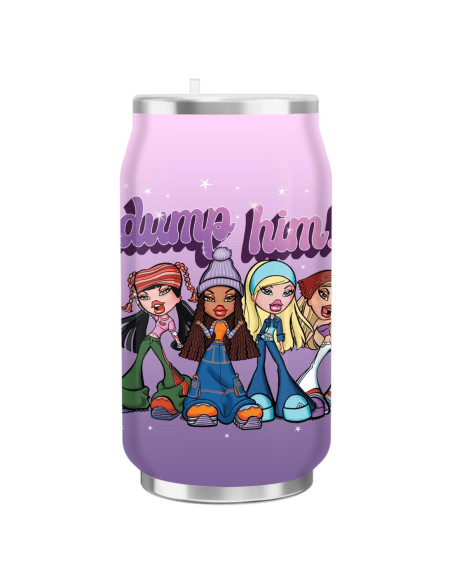 Taza de Acero Inoxidable Doble Pared Bratz Silver Buffalo 0.34L