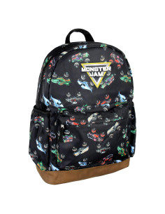 Mochila Monster Jam Intimo Dragón Zombie Grave Digger Megalodon