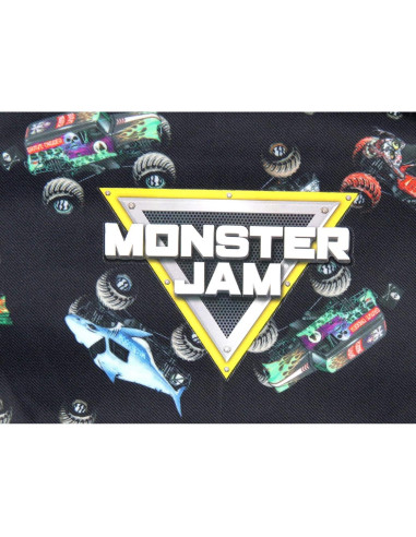 Mochila Monster Jam Intimo Dragón Zombie Grave Digger Megalodon