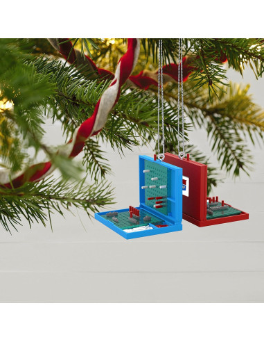 Adorno Navideño Hallmark 2021 Juego de Batalla Hasbro
