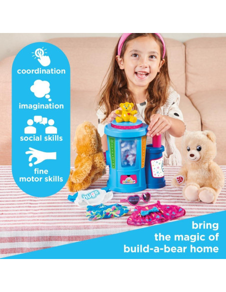 Estación de Relleno Casdon Build-A-Bear con Luces y Accesorios