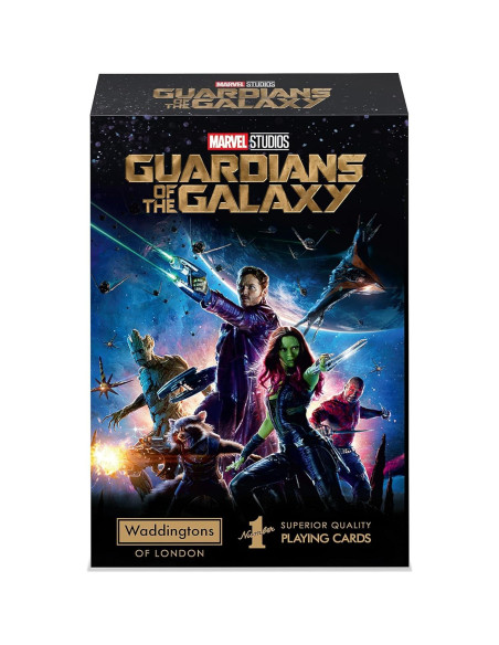 Baraja de Juego Guardianes de la Galaxia Winning Moves 54 Cartas