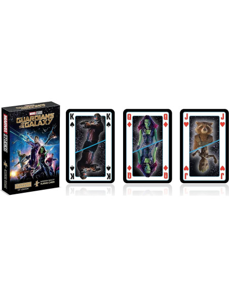Baraja de Juego Guardianes de la Galaxia Winning Moves 54 Cartas