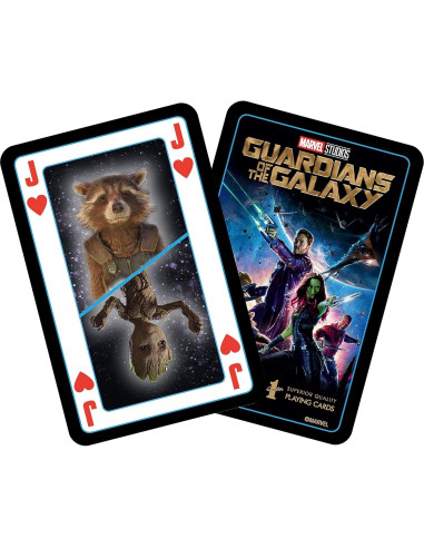 Baraja de Juego Guardianes de la Galaxia Winning Moves 54 Cartas