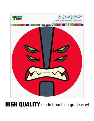 Calcomanía Vinilo Ben 10 Cuatro Brazos 14cm Reflectante