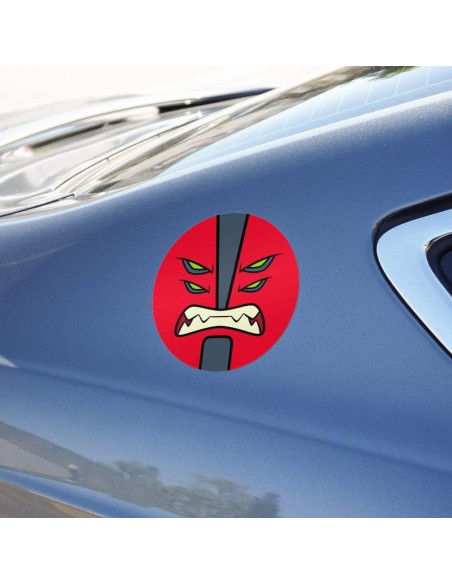 Calcomanía Vinilo Ben 10 Cuatro Brazos 14cm Reflectante