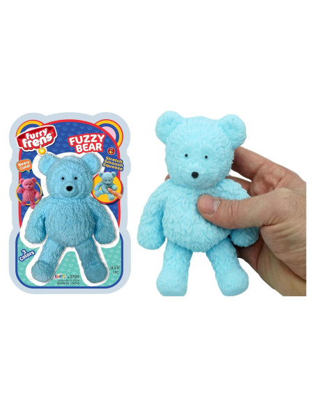 JA-RU Jumbo Squishy Oso Azul Antiestrés 15x22cm