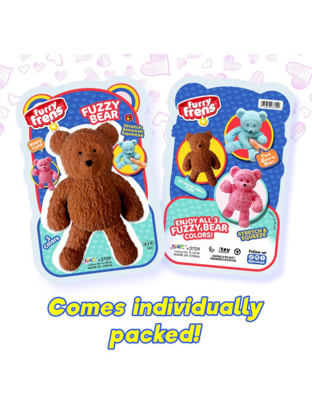 JA-RU Jumbo Squishy Oso Azul Antiestrés 15x22cm