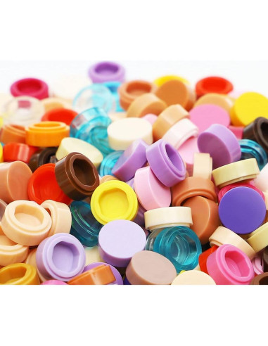 2800 Piezas Ladrillos Pixel Etarnfly 1x1 Multicolor