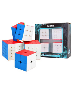 Conjunto de Cubos de Velocidad MoYu Meilong 2x2 3x3 4x4 5x5